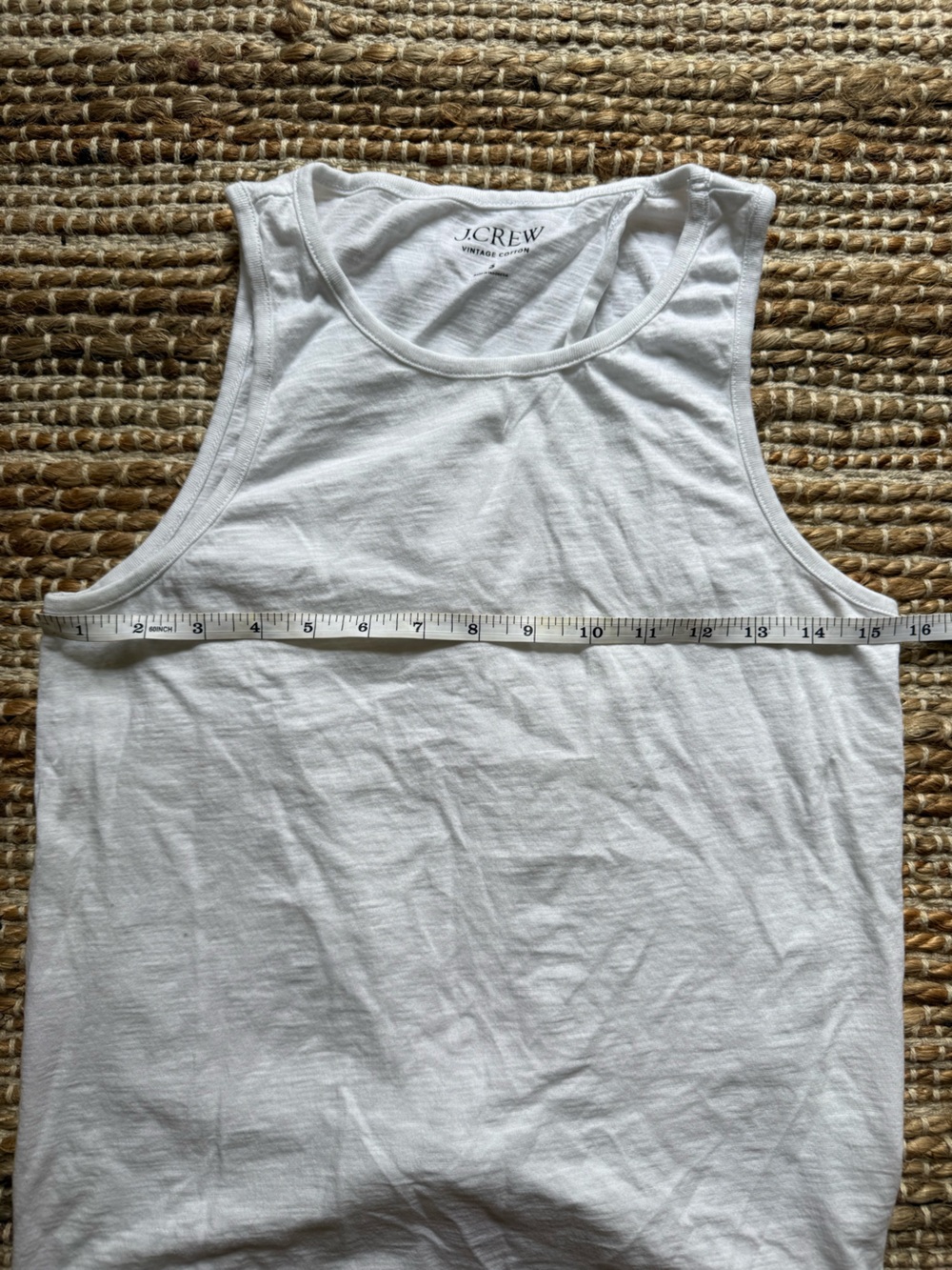 J. Crew White Tank Top - Picture 2 of 5